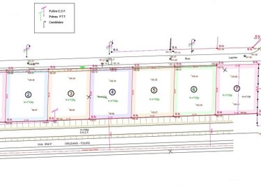 Terrain a batir a vendre Saint-Ay 45130 Loiret 550 m2  58000 euros