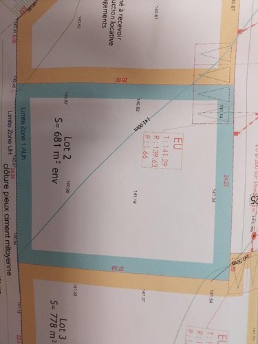 Terrain a batir a vendre Le Neubourg 27110 Eure 605 m2  95000 euros