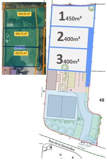 Terrain a batir a vendre Servon-sur-Vilaine 35530 Ille-et-Vilaine 450 m2  117562 euros