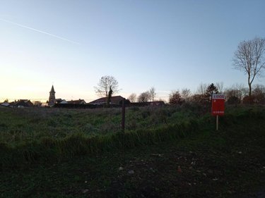 Terrain a batir a vendre Courcelles-le-Comte 62121 Pas-de-Calais 1554 m2  46800 euros