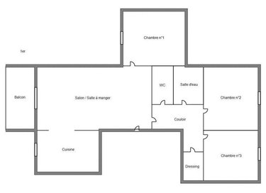 Appartement a vendre Angers 49000 Maine-et-Loire 84 m2 4 pièces 199500 euros