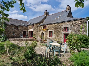 Maison a vendre Sérent 56460 Morbihan 150 m2 6 pièces 270100 euros