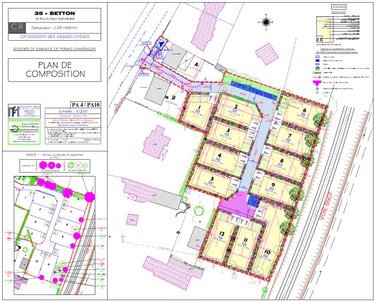 Terrain a batir a vendre Betton 35830 Ille-et-Vilaine 319 m2  135525 euros