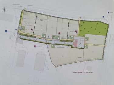 Terrain a batir a vendre Montfort-sur-Meu 35160 Ille-et-Vilaine 1181 m2  77860 euros