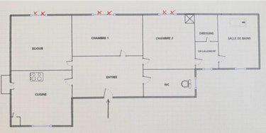 Appartement a vendre Courbevoie 92400 Hauts-de-Seine 65 m2 3 pièces 356000 euros