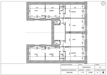 Immeuble a vendre Levallois-Perret 92300 Hauts-de-Seine 550 m2  4378500 euros