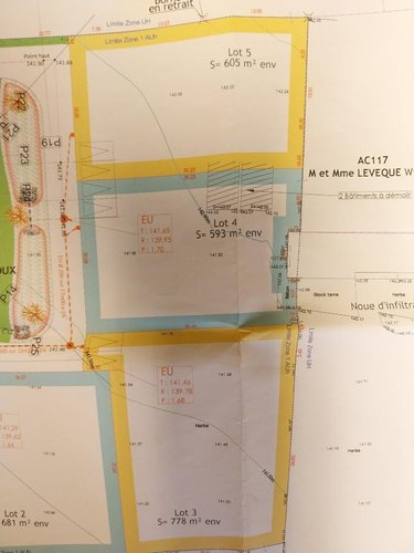 Terrain a batir a vendre Le Neubourg 27110 Eure 605 m2  95000 euros