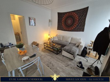 Location appartement Cherbourg-en-Cotentin 50100 Manche 35 m2 2 pièces 620 euros