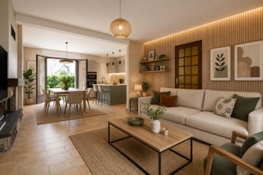 Maison a vendre Chartres-de-Bretagne 35131 Ille-et-Vilaine 121 m2 6 pièces 334400 euros