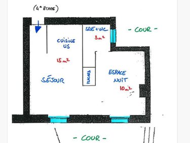 Appartement a vendre Paris 5e arrondissement 75005 Paris 28 m2 2 pièces 350000 euros