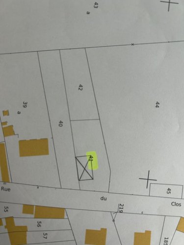 Terrain a batir a vendre Coullemelle 80250 Somme 1329 m2  38000 euros