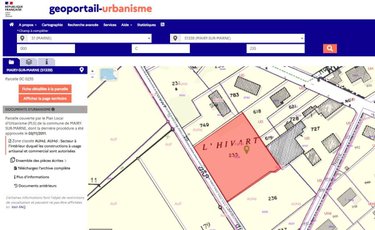 Terrain a batir a vendre Mairy-sur-Marne 51240 Marne 975 m2  43500 euros