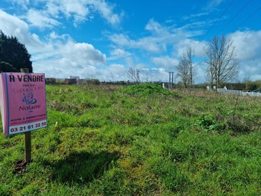 Terrain a batir a vendre Auchel 62260 Pas-de-Calais 4810 m2  66000 euros