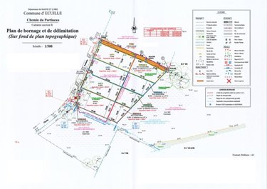 Terrain a batir a vendre Écuillé 49460 Maine-et-Loire 597 m2  74408 euros