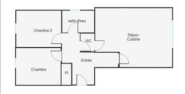 Appartement a vendre Roscoff 29680 Finistère 64 m2  248740 euros