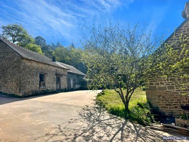 Maison a vendre Berné 56240 Morbihan 155 m2 5 pièces 296430 euros