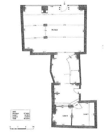 Fonds et murs commerciaux a vendre Paris 2e arrondissement 75002 Paris 161 m2  1560000 euros
