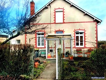 Maison a vendre Saint-Germain-du-Puy 18390 Cher 95 m2 5 pièces 154660 euros