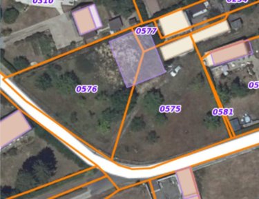 Terrain a batir a vendre Le Bec-Thomas 27370 Eure 1152 m2  55000 euros