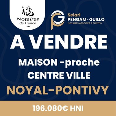 Maison a vendre Noyal-Pontivy 56920 Morbihan 120 m2 6 pièces 196080 euros