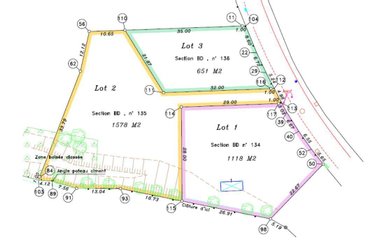 Terrain a batir a vendre La-Ferté-Bernard 72400 Sarthe  42400 euros