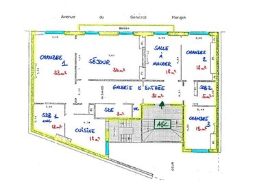 Appartement a vendre Paris 16e arrondissement 75016 Paris 190 m2 5 pièces 2315000 euros