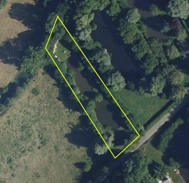 Terrains de loisirs bois etangs a vendre Ville-sur-Ancre 80300 Somme 2294 m2  22000 euros