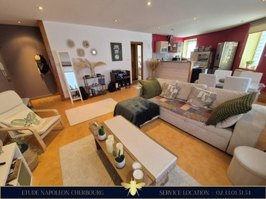 Location appartement Cherbourg-en-Cotentin 50100 Manche 71 m2 3 pièces 676 euros