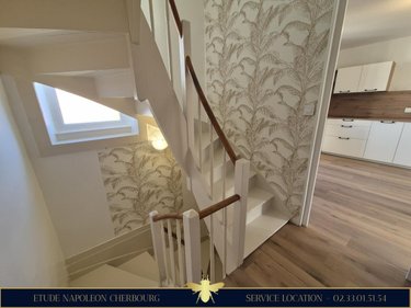 Location appartement Cherbourg-en-Cotentin 50100 Manche 55 m2 3 pièces 750 euros