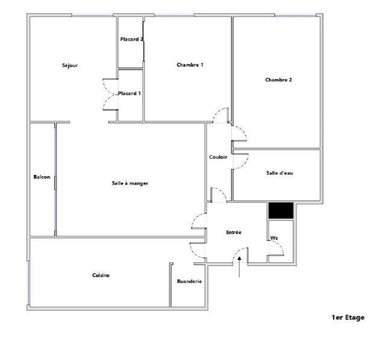 Appartement a vendre Châlons-en-Champagne 51000 Marne 75 m2 4 pièces 60000 euros