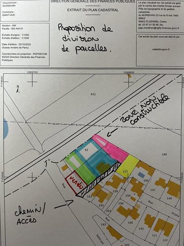 Terrain a batir a vendre Saint-Avé 56890 Morbihan 80 m2  260212 euros