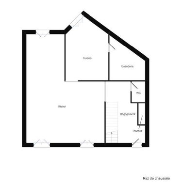 Maison a vendre Cherbourg-en-Cotentin 50100 Manche 95 m2 4 pièces 231800 euros