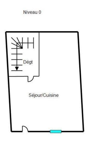 Maison a vendre Beaumont-sur-Sarthe 72170 Sarthe 45 m2 2 pièces 53600 euros