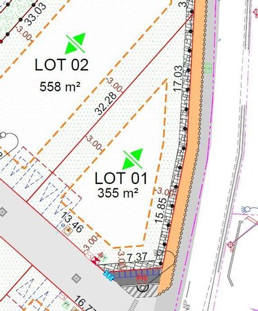 Terrain a batir a vendre Saint-Pons-de-Mauchiens 34230 Hérault 355 m2  115000 euros