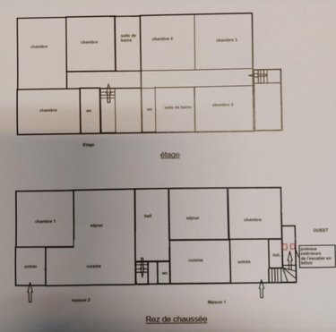 Immeuble a vendre Merlevenez 56700 Morbihan 220 m2  364000 euros
