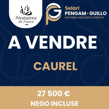 Maison a vendre Caurel 22530 Côtes-d'Armor 102 m2  27500 euros