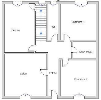 Maison a vendre Marolles-les-Braults 72260 Sarthe 80 m2 5 pièces 68104 euros