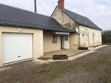 Location maison Beaumont-Louestault 37360 Indre-et-Loire 124 m2 4 pièces 845 euros