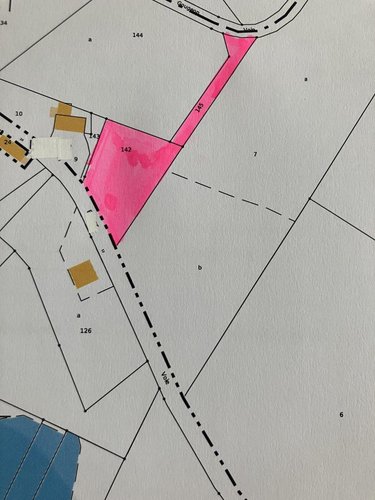 Terrain a batir a vendre Taupont 56800 Morbihan 1888 m2  43600 euros