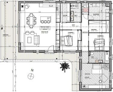 Terrain a batir a vendre Quimper 29000 Finistère 1800 m2  153700 euros