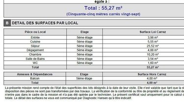 Appartement a vendre Courbevoie 92400 Hauts-de-Seine 55 m2 2 pièces 385000 euros