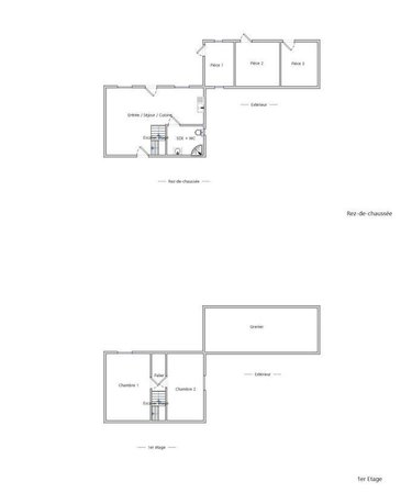 Maison a vendre La Selle-sur-le-Bied 45210 Loiret 53 m2 3 pièces 38500 euros