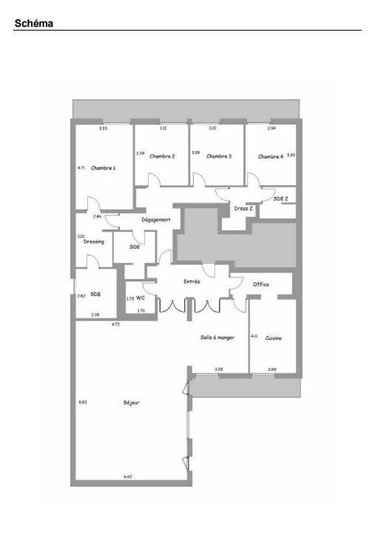 Appartement a vendre Neuilly-sur-Seine 92200 Hauts-de-Seine 188 m2 6 pièces 1795000 euros