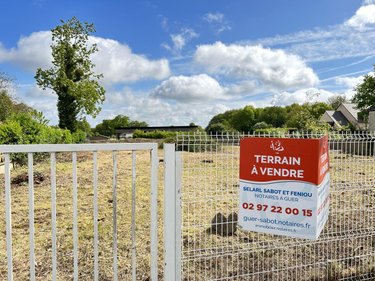 Terrain a batir a vendre Guer 56380 Morbihan 951 m2  59300 euros