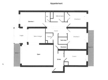 Appartement a vendre Angers 49000 Maine-et-Loire 110 m2 4 pièces 273000 euros