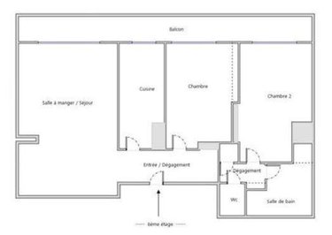 Appartement a vendre Paris 13e arrondissement 75013 Paris 61 m2 3 pièces 623400 euros