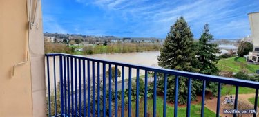 Appartement a vendre Tours 37000 Indre-et-Loire 73 m2 3 pièces 97200 euros