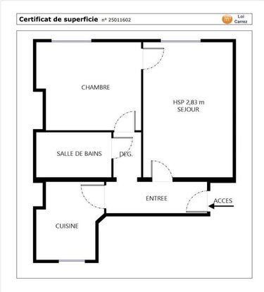 Appartement a vendre Paris 14e arrondissement 75014 Paris 34 m2 2 pièces 329175 euros