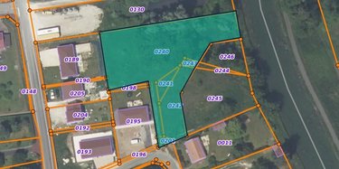 Terrain a batir a vendre Montcresson 45700 Loiret 2289 m2  38900 euros