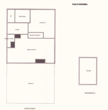 Location appartement Nantes 44000 Loire-Atlantique 45 m2 2 pièces 847 euros
